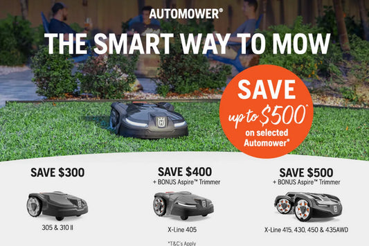 Spring 2023 Exclusive: Husqvarna Automower® Offers You Can't Resist!