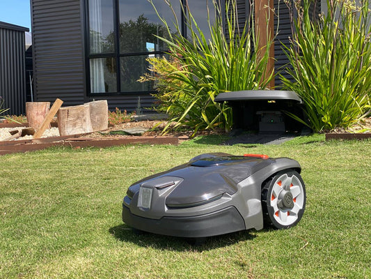 Automower 405X installation in White Sands