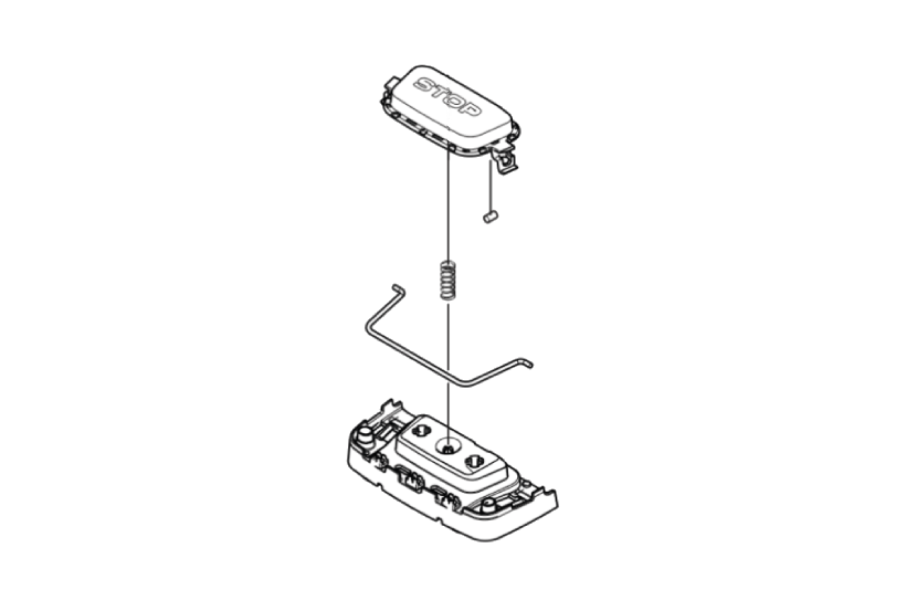 Stop Button Kit Husqvarna 531376301