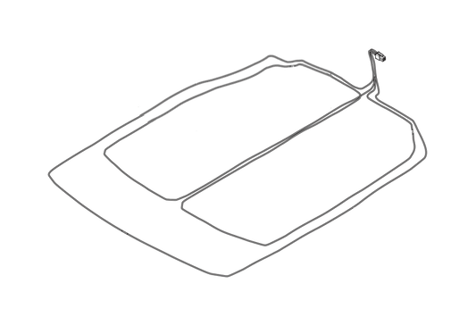 Wiring Assy Nera CS Baseplate Husqvarna 536166001