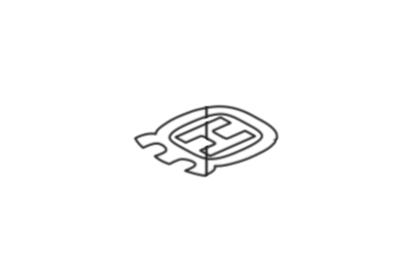 Decal Husqvarna Crown Height 70 mm 587423502