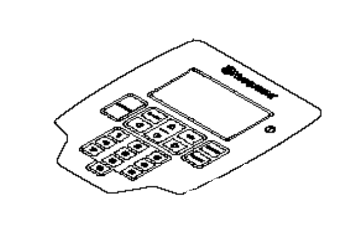 KEYBOARD P12 Husqvarna 597274302