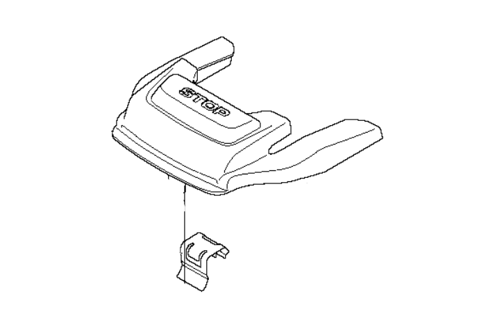STOP Button Assy Husqvarna 597769701
