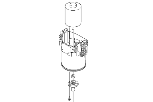 CUTTER MOTOR ASSY Type: 152.4 599428302
