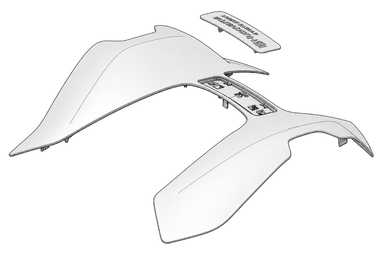 Cover Assembly 405XE Husqvarna 538893601