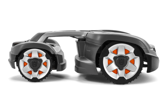 Husqvarna Automower 435X AWD robotic lawn mower side view