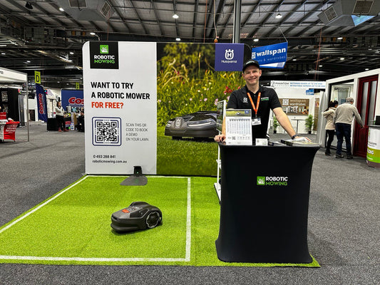 Robotic Mowing at Adelaide Home Show 2024