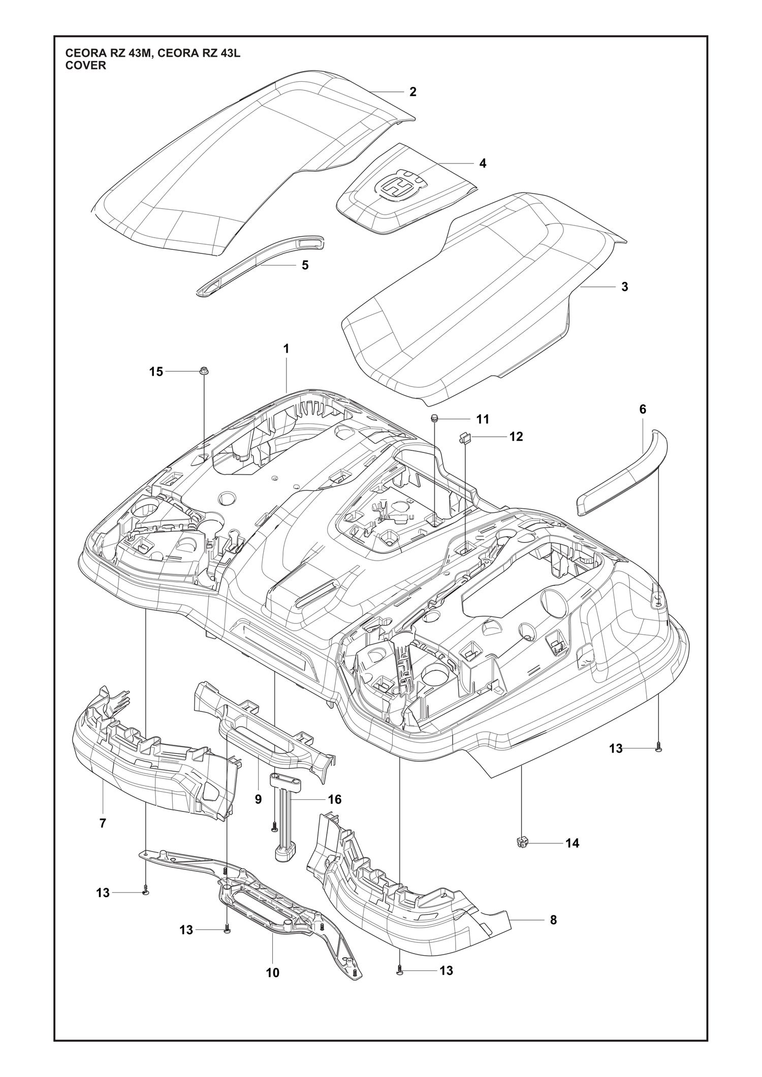 Razor M Cover Parts