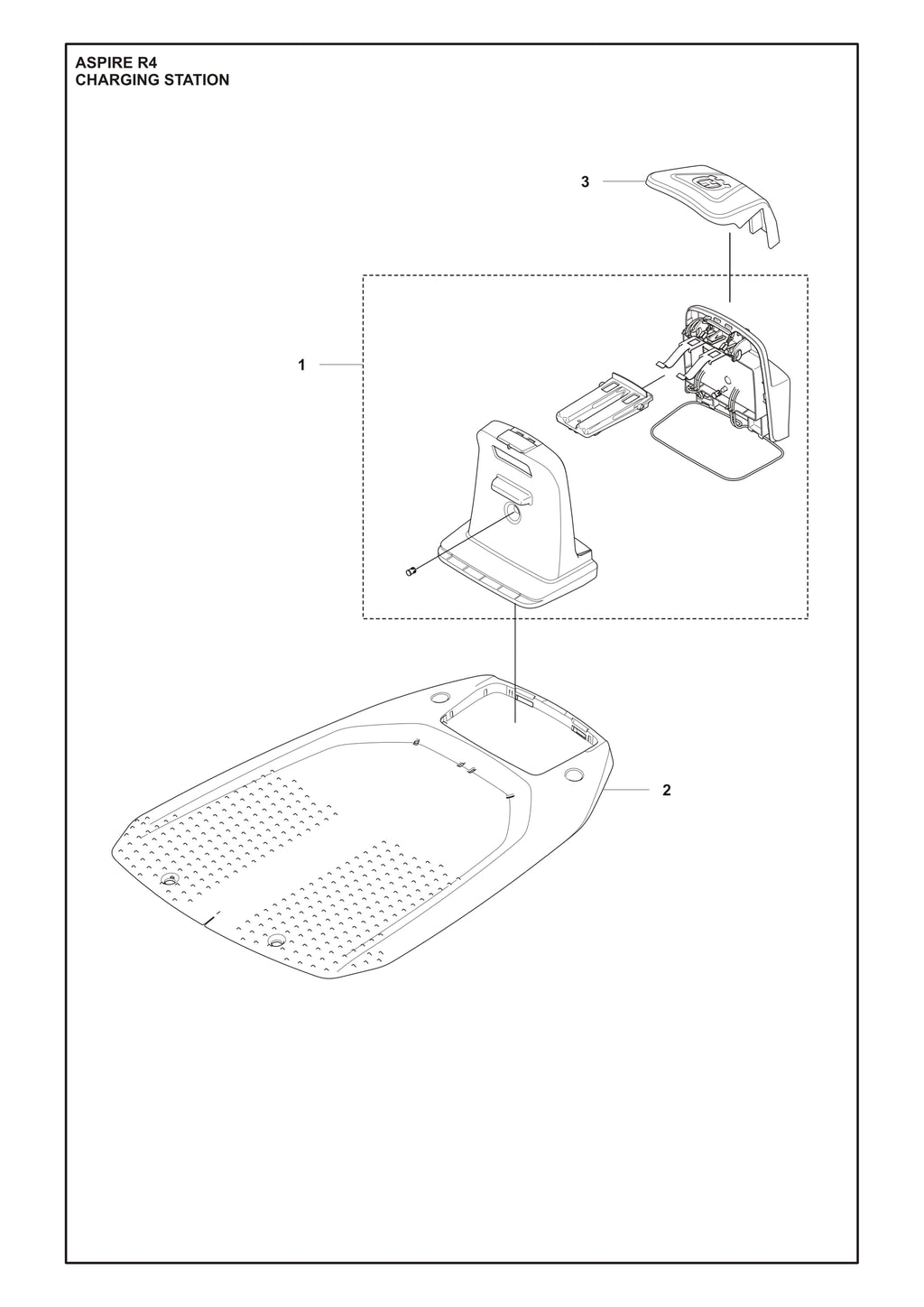 Automower Aspire R4 Charging Station Parts