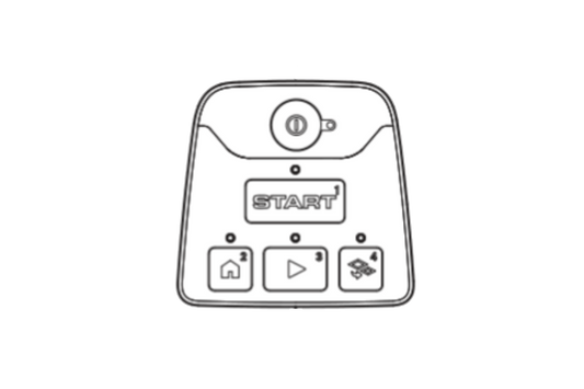 KEYPAD ASPIRE 5 buttons Husqvarna 535541102