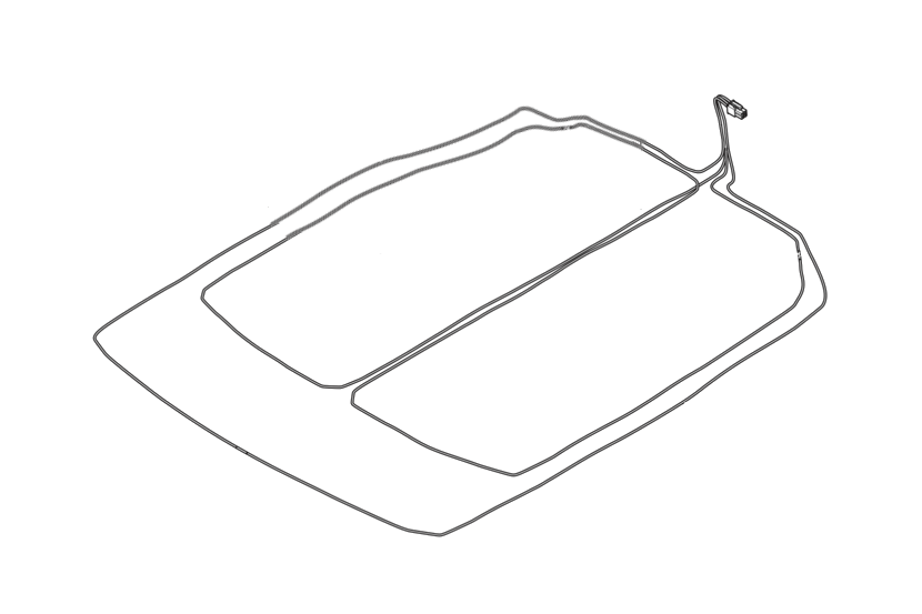 Wiring Assy Nera CS Baseplate Husqvarna 536166001