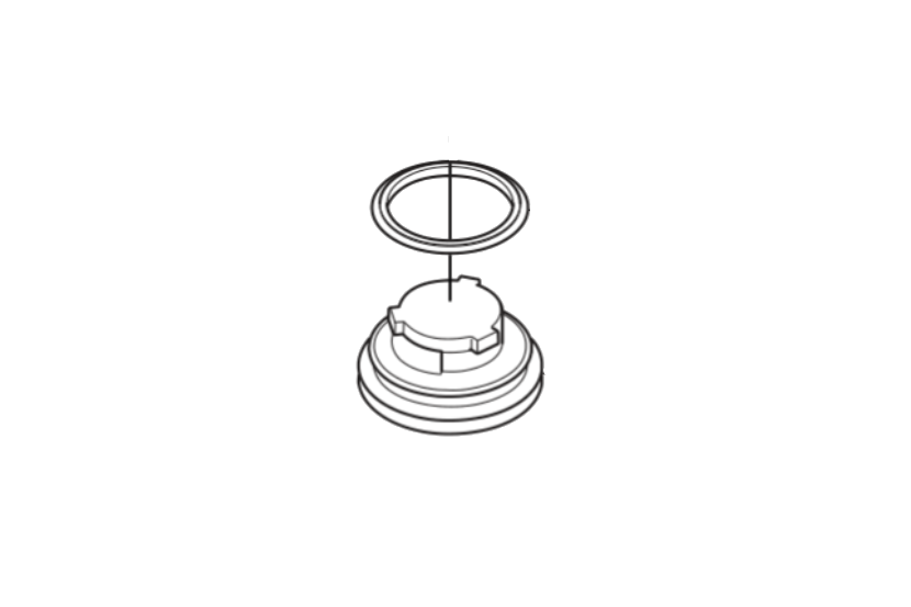 Gasket Service Plug Husqvarna 536977301