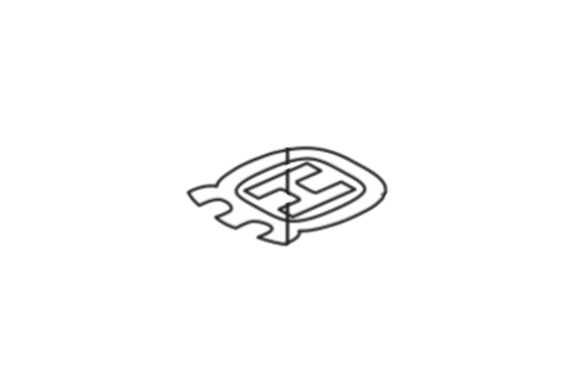 Decal Husqvarna Crown Height 70 mm 587423502