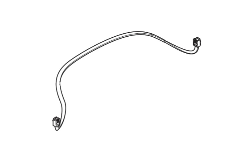 Modular Jack 6/6 RJ12 L=480mm/ Yellow Label Husqvarna 589350805