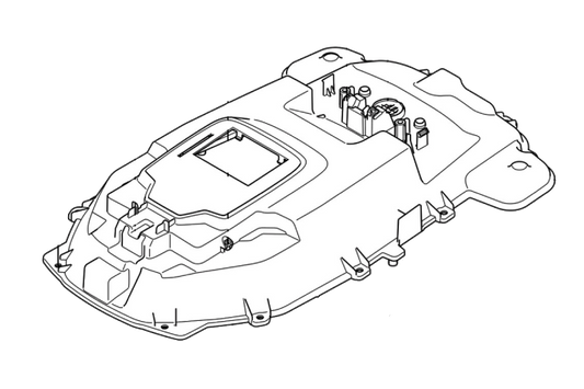 Chassis Upper P16 Husqvarna 599295801