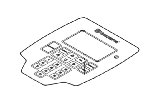 Keyboard P16 Husqvarna 599451701