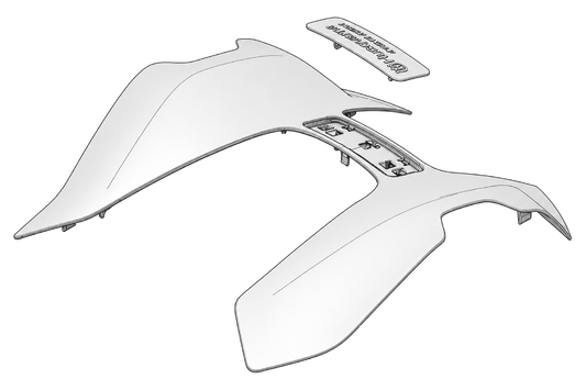Cover Assembly 405XE Husqvarna 538893601
