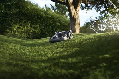 Husqvarna Automower 320 NERA Robotic Lawn Mower 970535106 On The Lawn