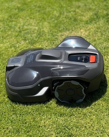 Husqvarna Automower 320 NERA on a grassy surface in Murray Bridge-South Australia