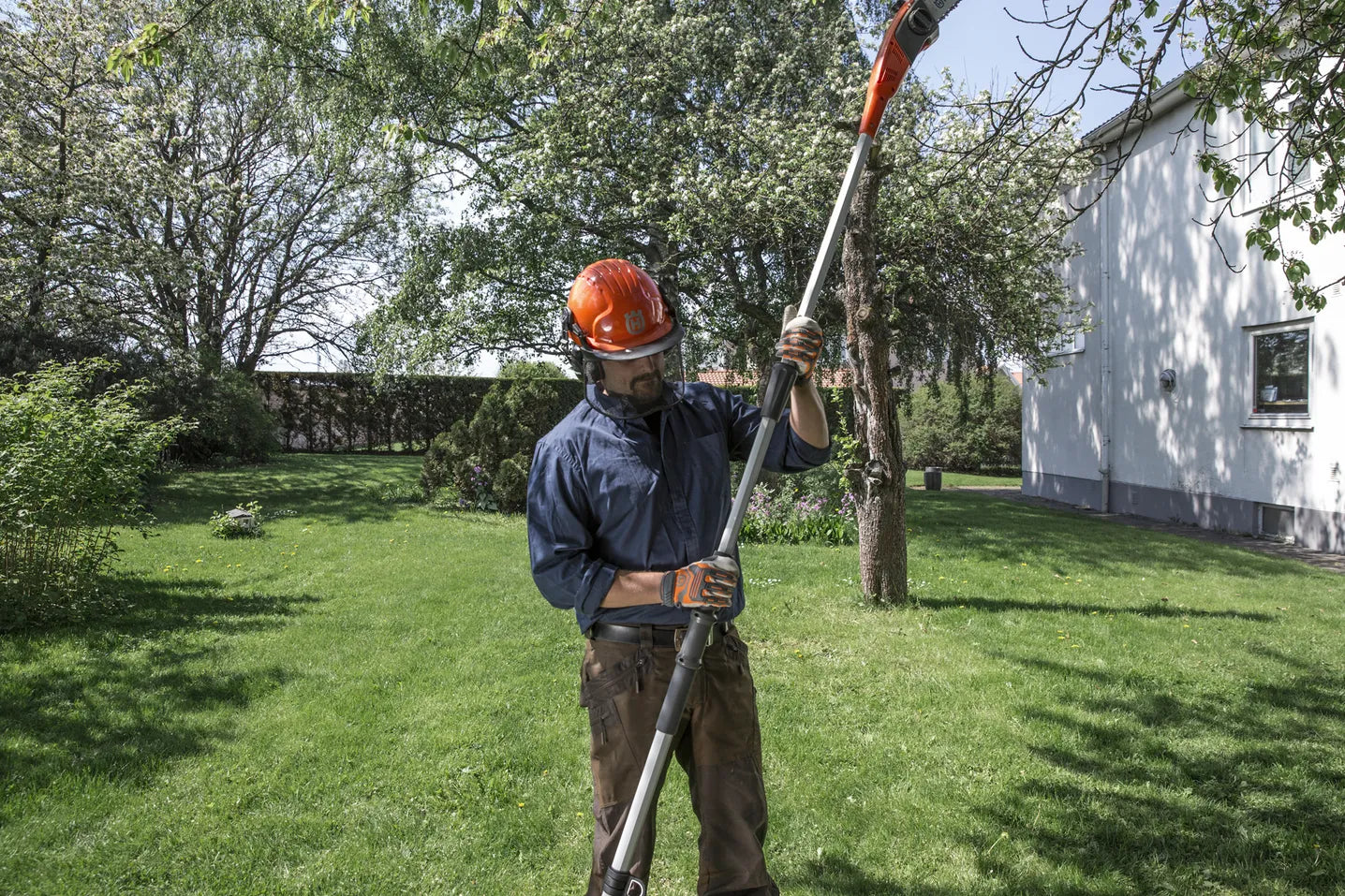 Battery Telescopic Pole Saw + Hedge Trimmer 120iTK4-PH Husqvarna